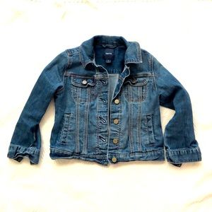 GAP kids denim jacket size small